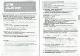 Gebruiksaanwijzing Philips Car Systems – RADIO/CASSETTE RC 228 RC 238 - 1997