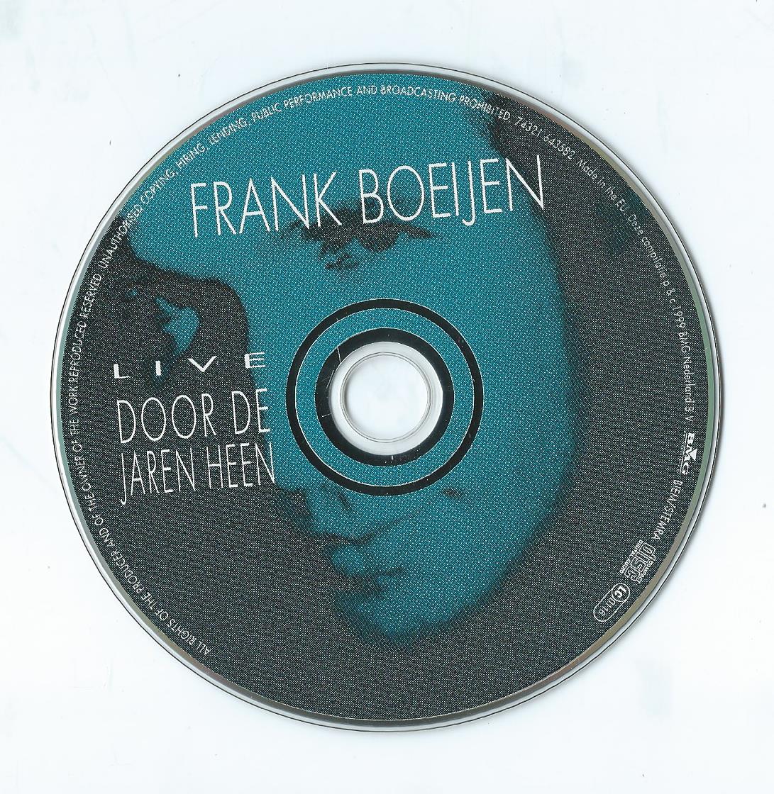 CD – Frank Boeijen – Live - Door De Jaren Heen – 1999