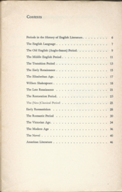 english literature – a chronological survey - H.J. Bonneur | G.J. Heuts - 1969