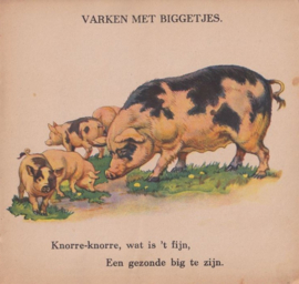ONZE DIERENVRIENDJES – MAREN KOSTER – jaren ’20-‘30