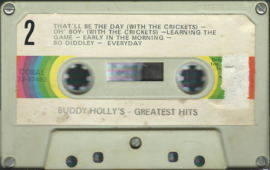MC – Buddy Holly ‎– Buddy Holly's - Greatest Hits – ca. 1970 (♪)