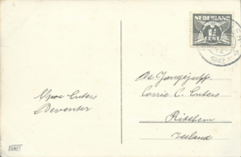 Ansichtkaart – gedicht ‘Mooi Holland’ van W.H. Kirberger – ca. 1942