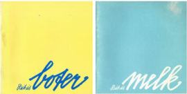 Dit is boter en Dit is melk – 2 stuks – 1980