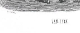 Prent – VAN-DYCK door M.J. DAVID (JDAVID) - ca. 1850