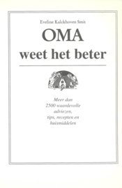 OMA weet het beter - EVELINE KALCKHOVEN SMIT – 1998 (2)