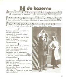 GROOT GEÏLLUSTREERD KEUKENMEIDEN ZANGBOEK – JAAP VAN DE MERWE - 1976