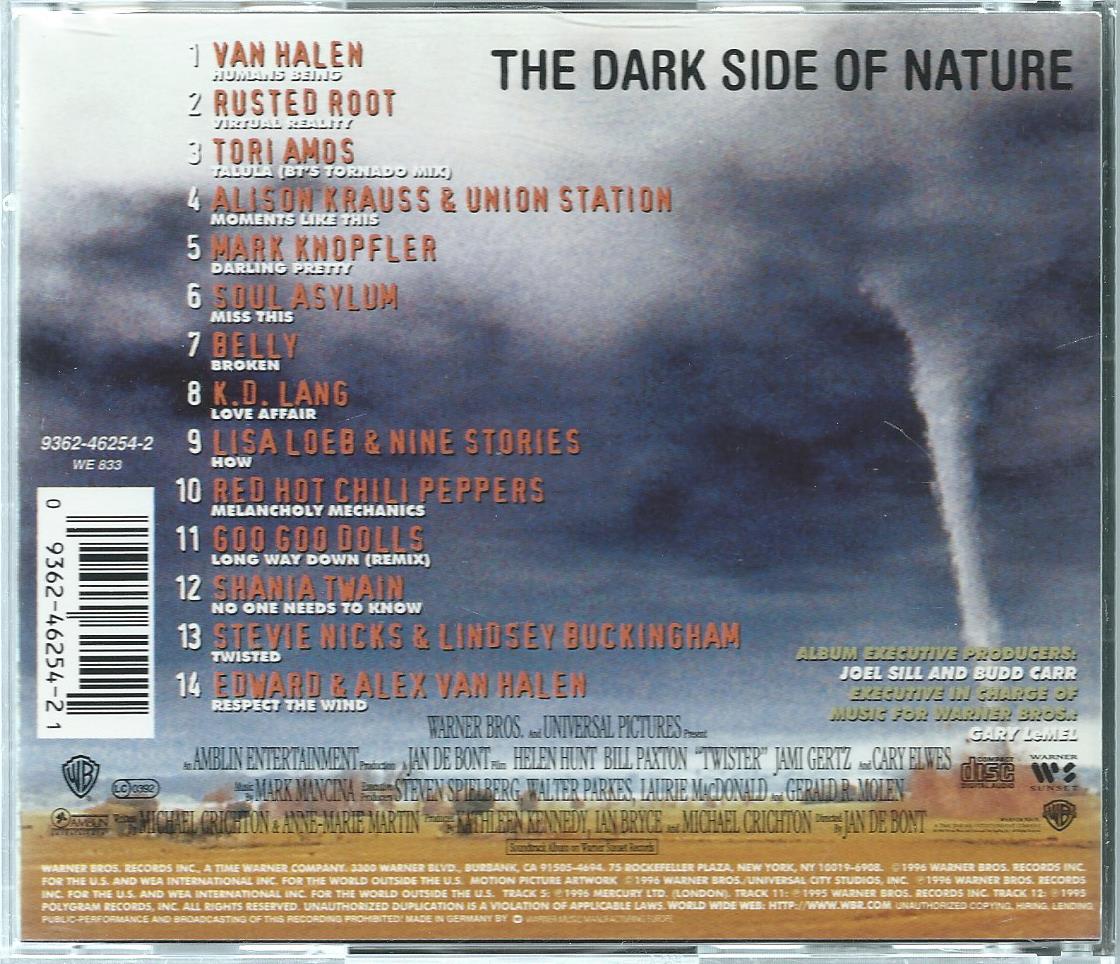 CD – Various – Twister (Music From The Motion Picture Soundtrack) - 1996