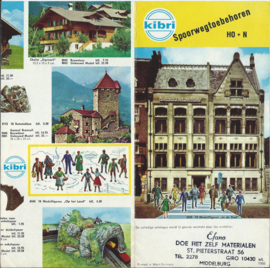 kibri Spoorwegtoebehoren - folder H0 + N – 1966