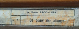 Wandkaart – Atoom = kleinste deel van een element - 1955