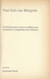 VEEL LIEFS VAN MARGRIET – div. auteurs - 1972