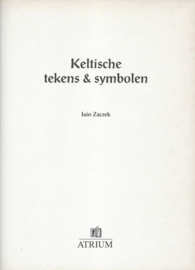 Keltische tekens & symbolen – Iain Zaczek - 1995