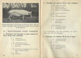 RANTSOENEN 1942 RUNDVEE PAARDEN VARKENS - IR. J.S. SWIERSTRA EN IR. P. VERHOEVEN - 1942