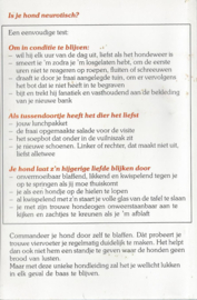 HOE HOUD IK HET UIT MET MIJN NEUROTISCHE HOND – Stephen Baker - 1988