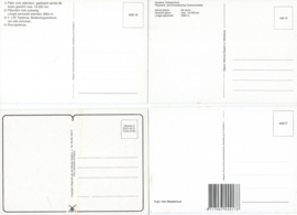 SET van 4 ansichtkaarten – Zeeland
