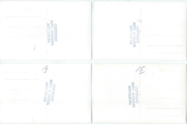 SET van  8 ansichtkaarten – Middelburg - 1954