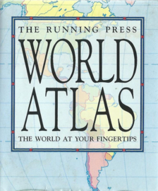 THE RUNNING PRESS WORLD ATLAS – (miniatuur !) -  1993