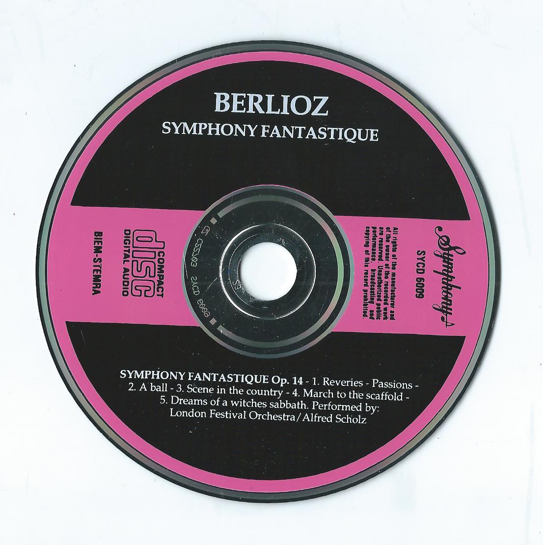 CD – BERLIOZ – Symphonie Fantastique - 1991