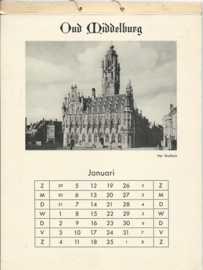 Kalender Oud Middelburg 1941