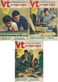 vt vrije tijd – BLAD VOOR ZELFDOEN EN HOBBY’S - 3 stuks (1967)