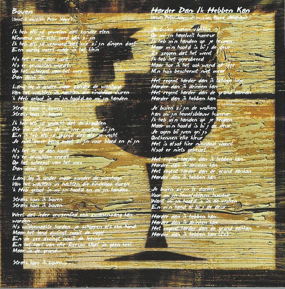 CD – BLØF – BOVEN - 1999