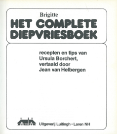 HET COMPLETE DIEPVRIESBOEK – Brigitte - 1974