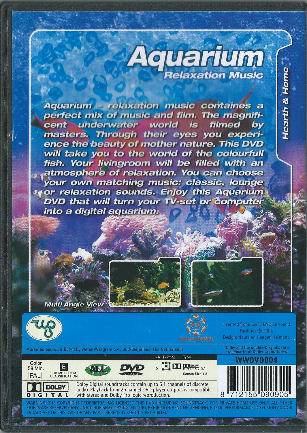 DVD – Aquarium - Relaxation Music - 2004