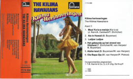 MC – THE KILIMA HAWAIIANS ‎– Kilima Herinneringen  – 1980 (♪)