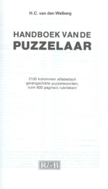 HANDBOEK VAN DE PUZZELAAR – H.C. van den Welberg - 1988