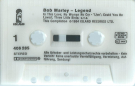 MC – Bob Marley & The Wailers – Legend - the best of BOB MARLEY and the WAILERS - 1984