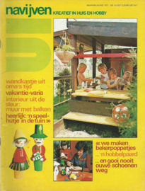 navijven – KREATIEF IN HUIS EN HOBBY - 2 stuks – nr. 3 MAART en 5 MEI 1977