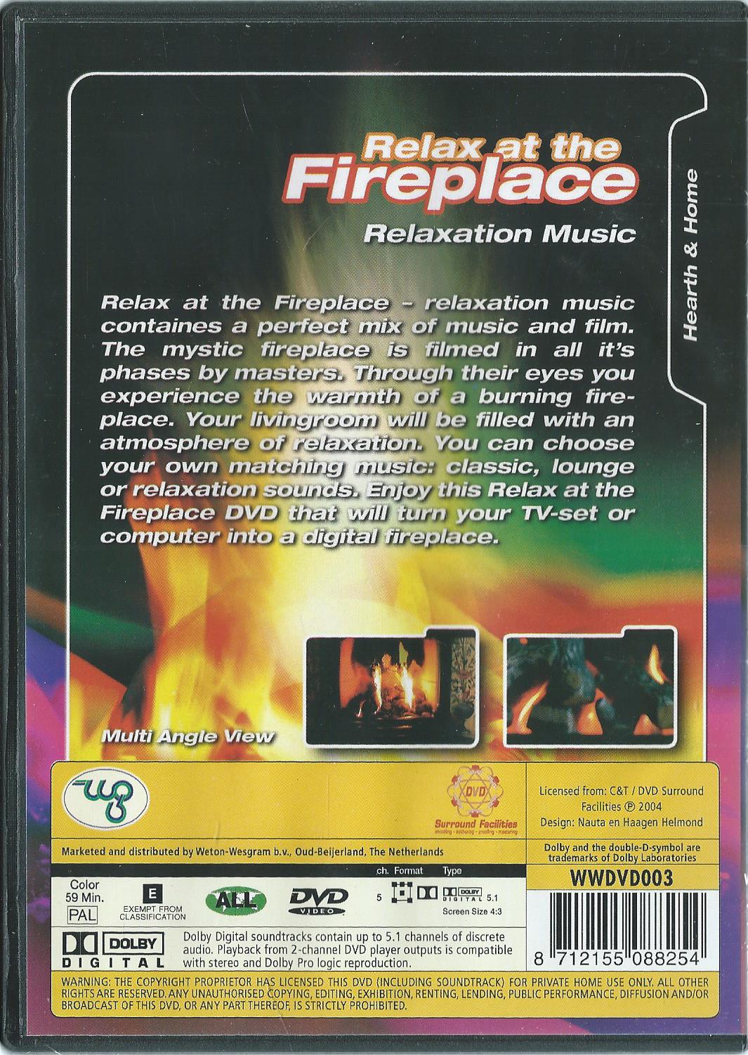 DVD – Relax at the Fireplace - 2004