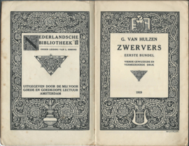 ZWERVERS – G. VAN HULZEN - 1919