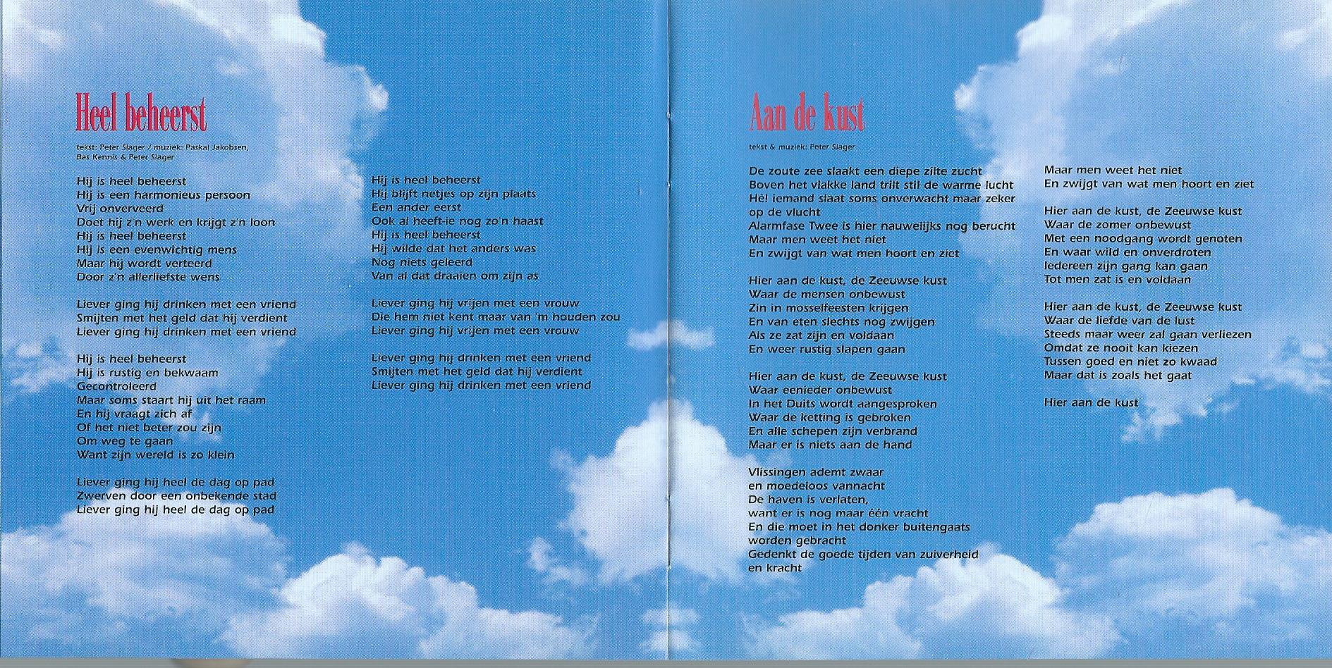 CD – BLØF – NAAKT ONDER DE HEMEL - 1995
