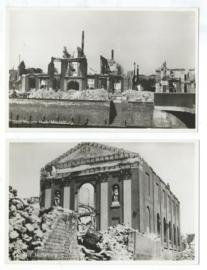SET van 12 ansichtkaarten – Middelburg – oorlogsschade – 17 mei 1940