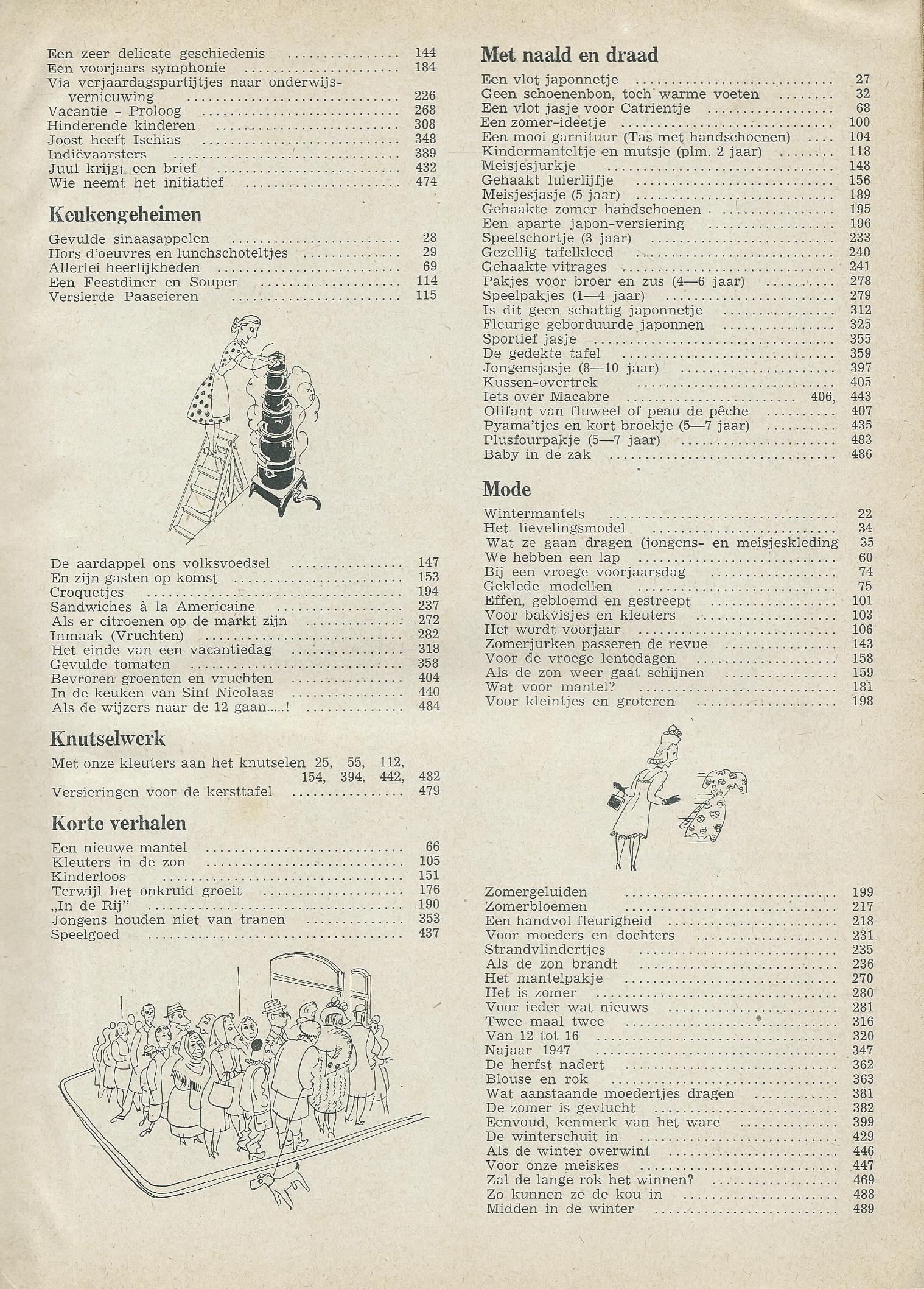 Moeder, HET “VAKBLAD” VOOR MOEDERS – jaargang 1947 in boek