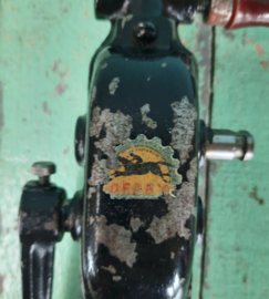 vintage metalen Poolse handboor PWWe10 – jaren ‘50