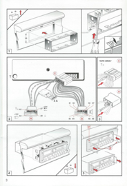 Gebruiksaanwijzing Philips Car Systems – RADIO/CASSETTE RC 228 RC 238 - 1997