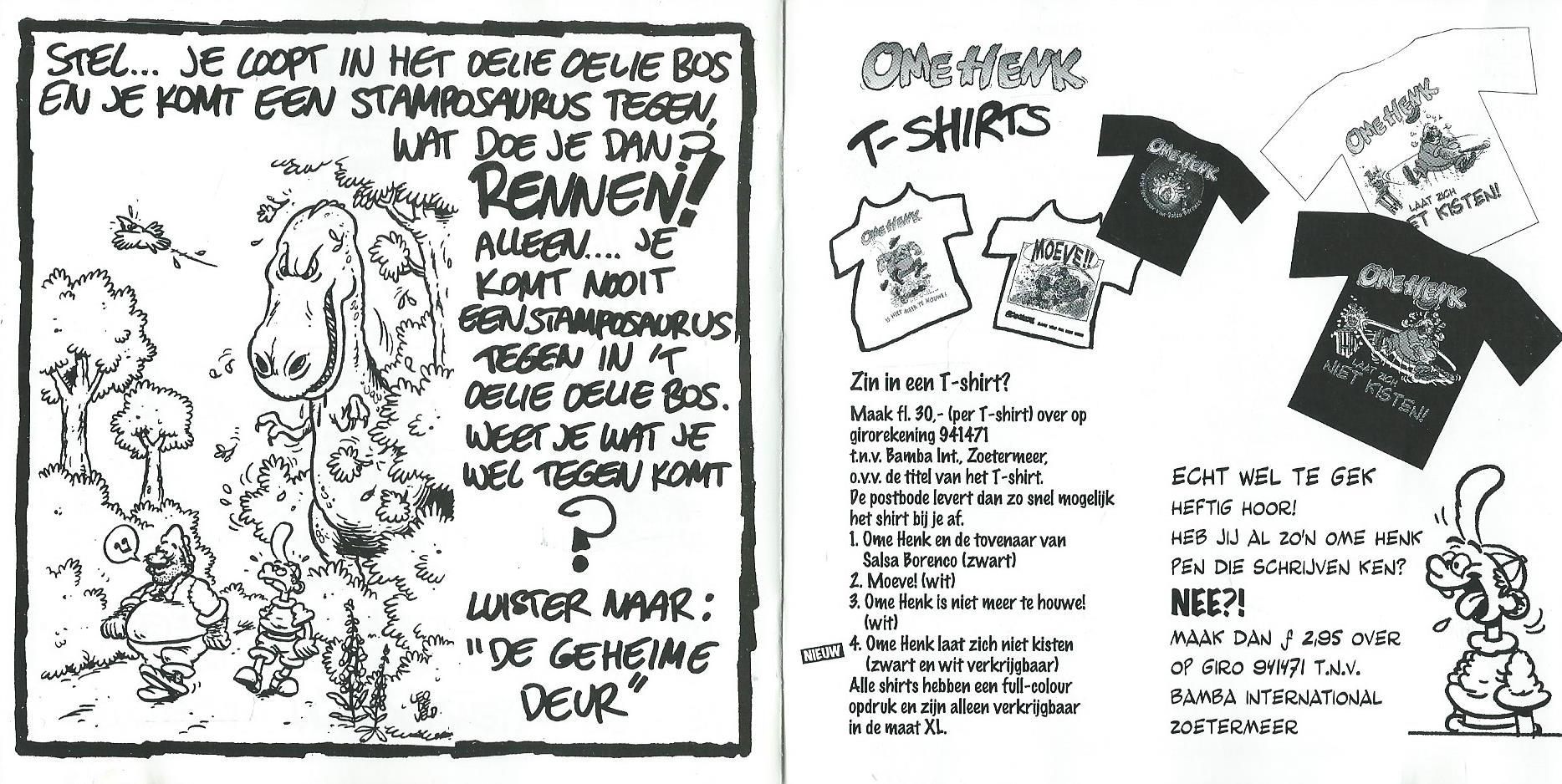 CD – OME HENK – OME HENK LAAT ZICH NIET KISTEN! - 1997