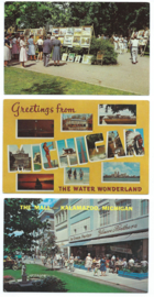 SET van 6 ansichtkaarten - VS - Michigan – jaren ’60-‘70