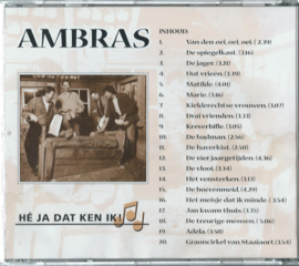 CD – AMBRAS - HÉ JA DAT KEN IK ! – 1997 (♪)