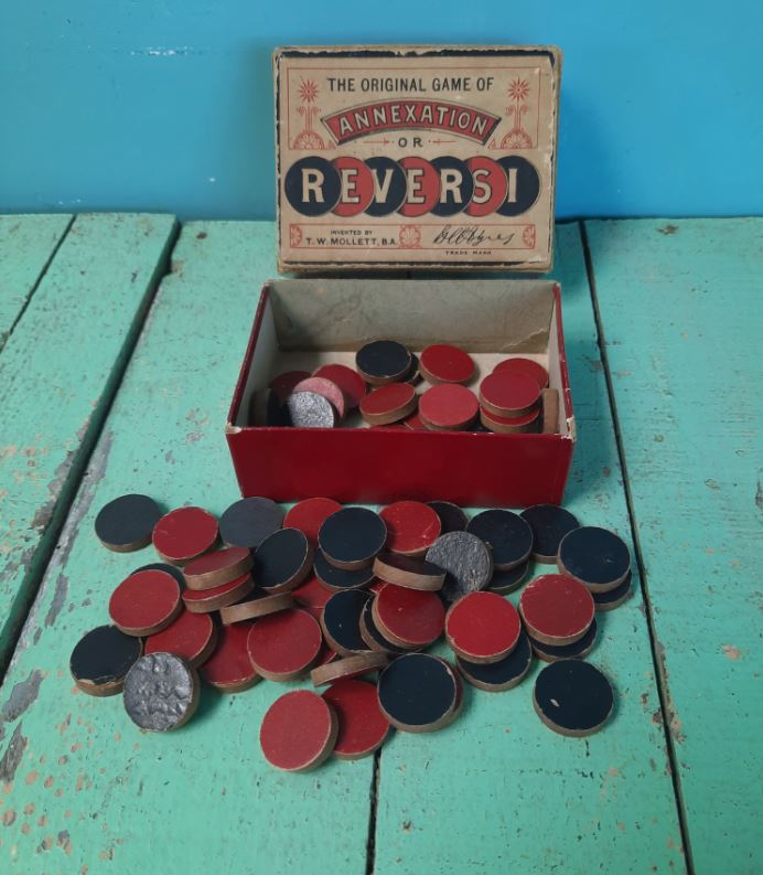 THE ORIGINAL GAME OF ANNEXATION OR REVERSI – T.W. MOLLETT, B.A. – ca. 1898
