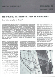 ZEEUWS TIJDSCHRIFT – 1983-1991 (41 nummers)