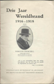 Drie Jaar Wereldbrand 1916-1918 door Winston Churchill - 1926