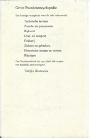 Grote paardenencyclopedie – WOUTER SLOB - 1973