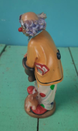 BEELD – clown – hout – Zaubererlehrling (Tovenaarsleerling)