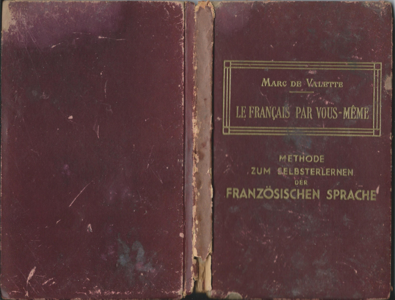 LE FRANÇAIS PAR VOUS-MÊME – MARC DE VALETTE – ca. 1916