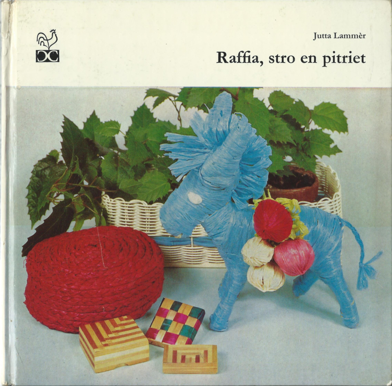 Raffia, stro en pitriet – Jutta Lammèr - 1965