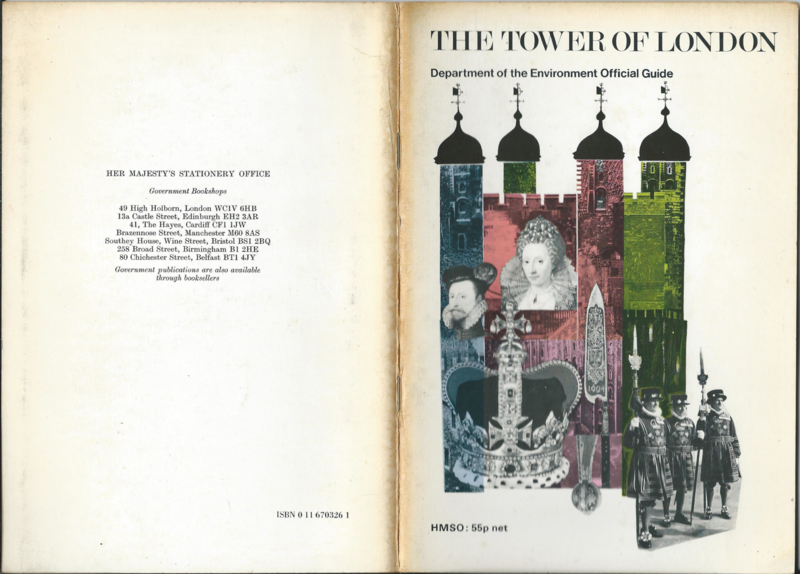 THE TOWER OF LONDON / Department of the Environment Official Guide - 1977