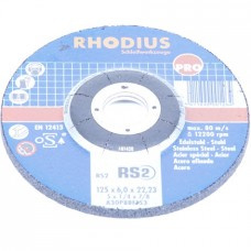 Rhodius afbraamschijf 125mmx7mm