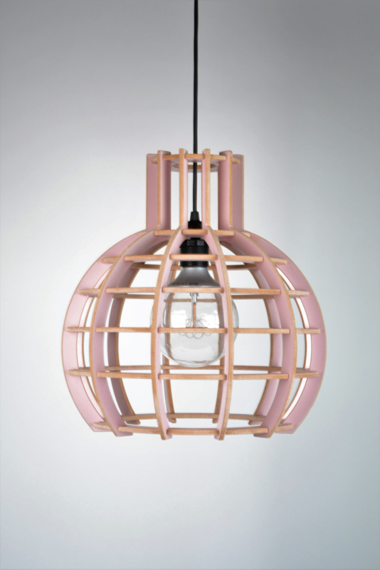 De Lingehof lamp &quot;Globe&quot; Oud Roze De Lingehof &quot;Lampen&quot; Cute Rebel